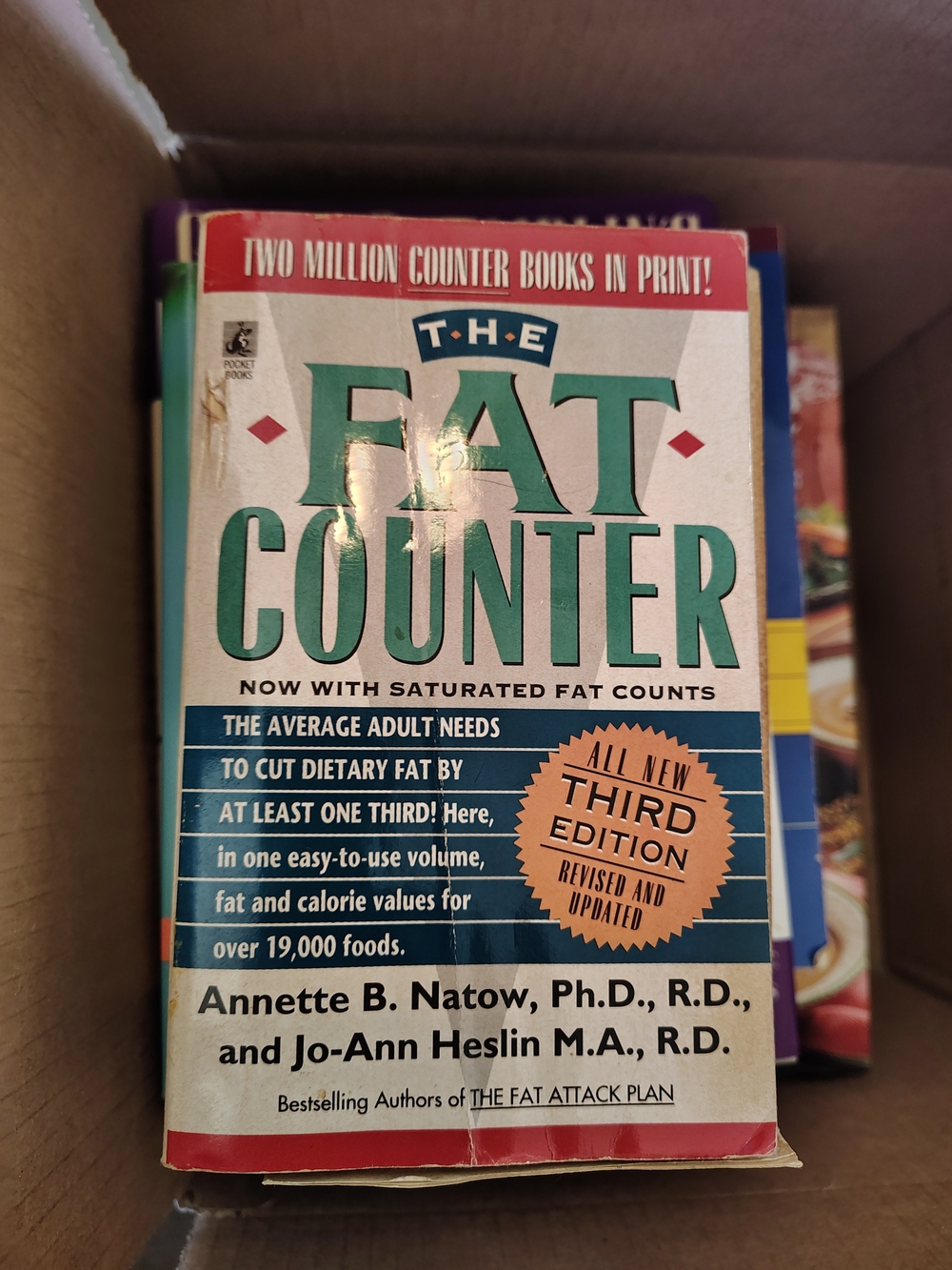 The Fat Counter Third Edition Paperback Book - Cream/Green
